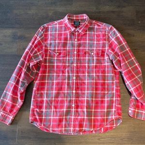 Vintage J Crew sporting goods checkered shirt